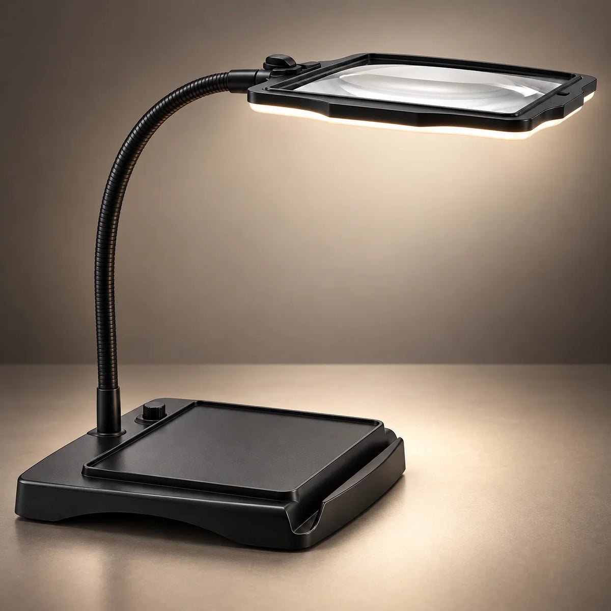 Magnifying Desk Lamp LED 3x Magnification Adjustable Gooseneck Arm