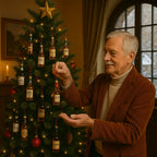 Advent Calendar 24-Day Acrylic Whiskey Bottle Replicas