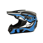 Dirt Bike Helmet Full Face Adjustable Visor Reinforced Chin Guard