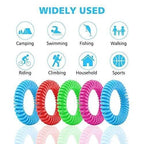 Mosquito Repellent Wristbands DEET-Free Waterproof 24-Pack