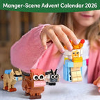 Advent Calendar Nativity Building Brick Set 24 Kits