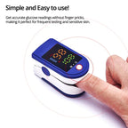 Pulse Oximeter Fingertip Portable HD LED Display