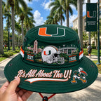 Boonie Hat Football Helmet Design Wide Brim Adjustable Chin Cord