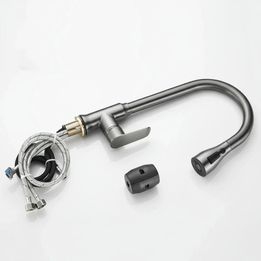 Kitchen Faucet Pull-Out Spray Head 360° Swivel