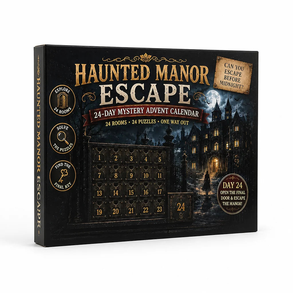 Puzzle Advent Calendar 24-Day Escape Room Puzzles
