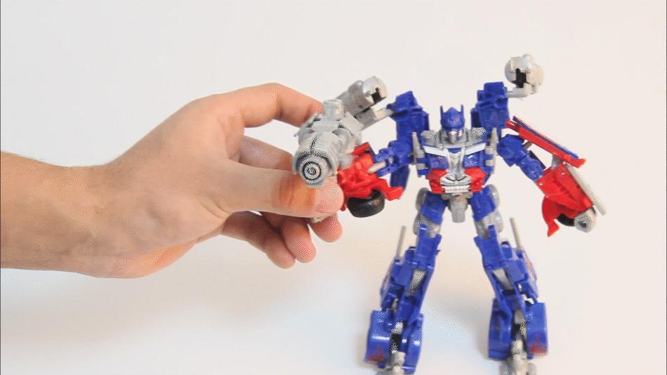Transforming Robot Action Figure Flexible Joints Vehicle Mode
