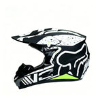 Dirt Bike Helmet Full Face Adjustable Visor Reinforced Chin Guard