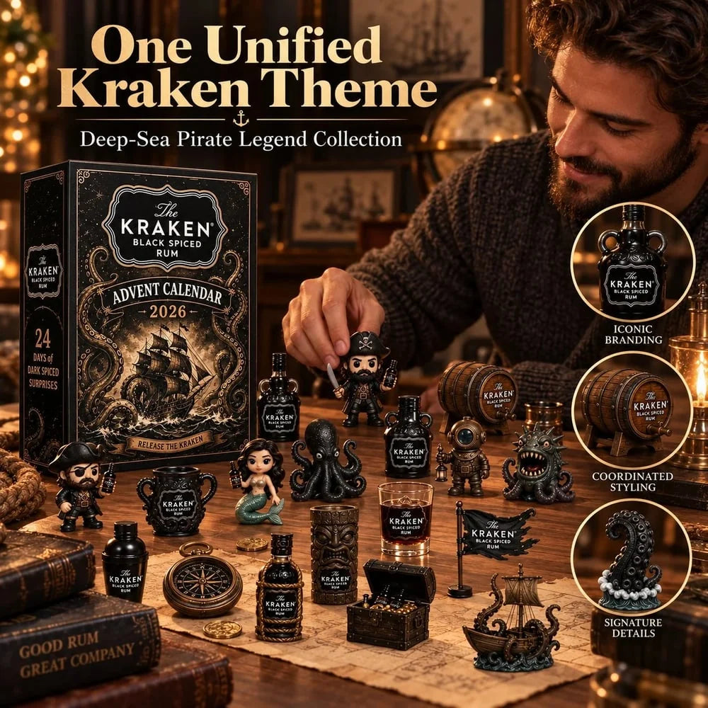Rum Advent Calendar 24-Day Mini Bottles