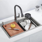 Kitchen Faucet Pull-Out Spray Head 360° Swivel