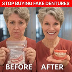 Denture Set Moldable Upper & Lower At-Home Fit