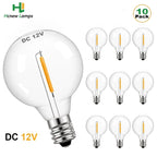 LED Globe Bulb E12 Low-Voltage Warm White