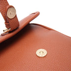 Crossbody Bag Anti-Theft Zippers Compact Square Design Adjustable Strap