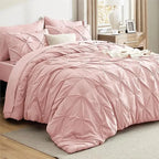 Comforter Set Lightweight Microfiber All-Season Comfort