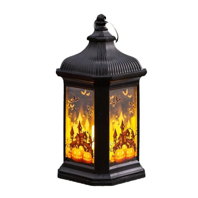 Lantern Flameless LED Indoor & Outdoor Halloween Decor
