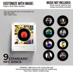 Night Light Rotating Vinyl NFC Music Link