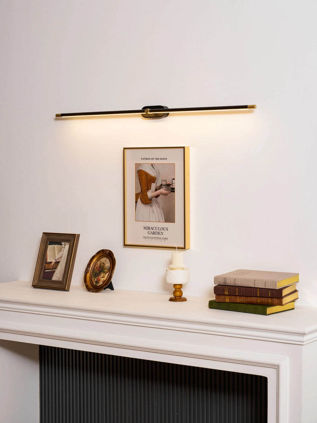 Wall Sconce USB Rechargeable 3-Color Light Remote Dimming