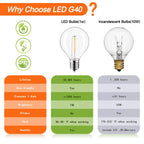LED Globe Bulb E12 Low-Voltage Warm White