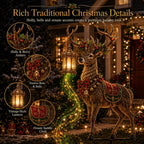 Christmas Light Stake Swirling LED Outdoor Decor