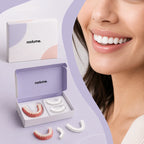 Denture Set Soft Flexible Silicone Upper & Lower Fit