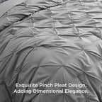 Comforter Set Lightweight Microfiber All-Season Comfort