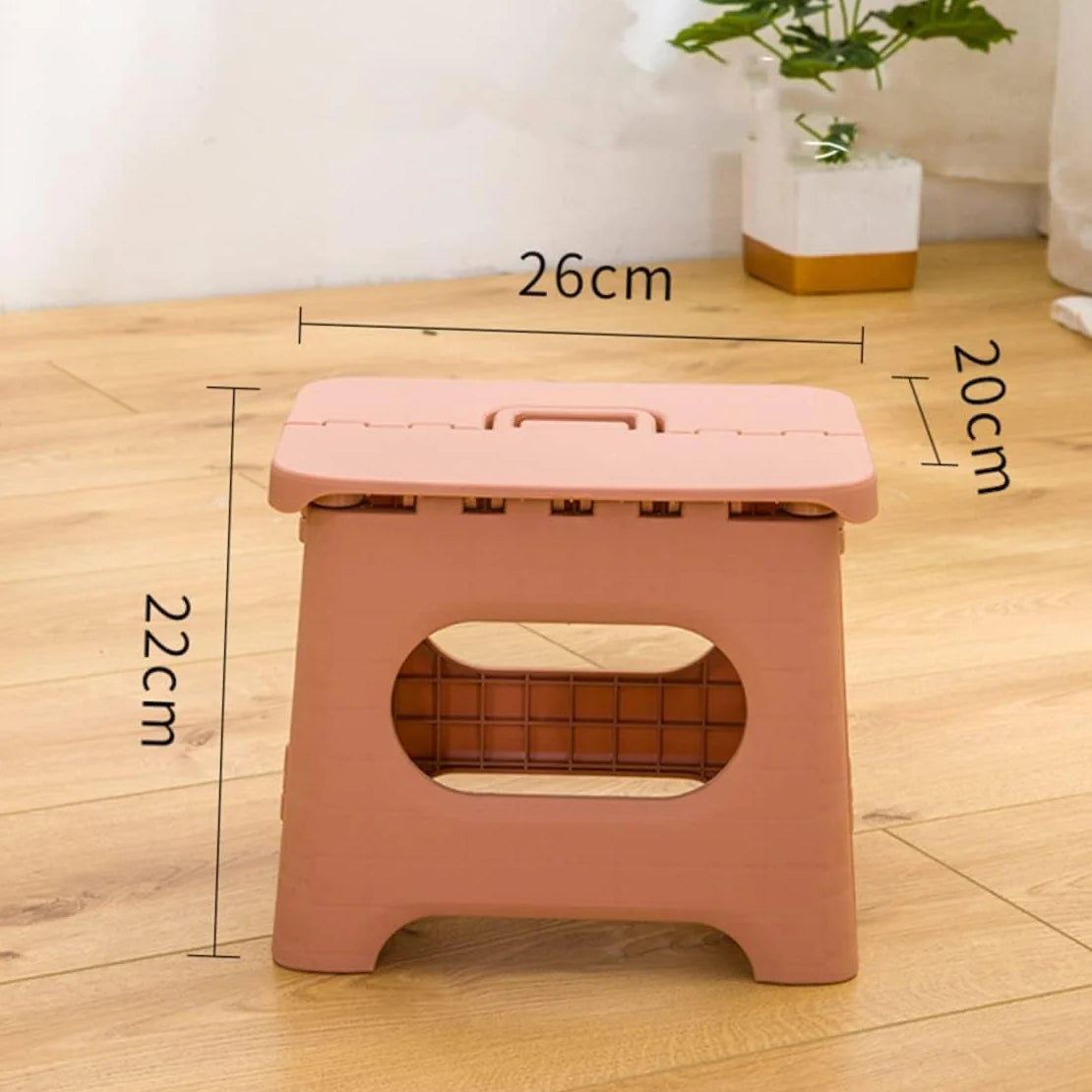 Folding Step Stool 300 lb Capacity Carry Handle