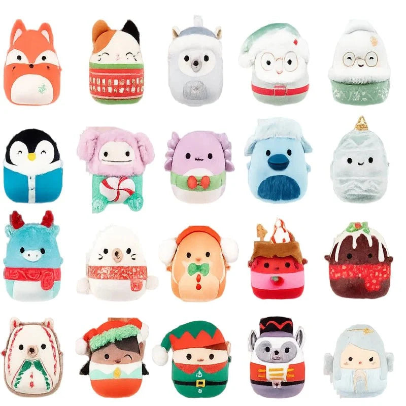 Advent Calendar 24-Day Christmas Countdown 24 Collectible Figures