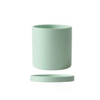 Ceramic Flower Pot Matte Glazed With Drainage Hole & Saucer