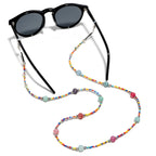 Eyewear Chain Colorful Beaded Adjustable Fit