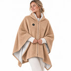 Heated Blanket Shawl USB-Powered Back & Shoulder Warmth