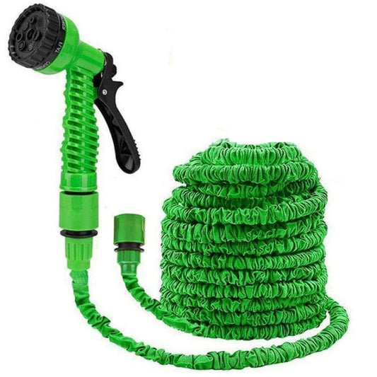 Pressure-Activated Coil Garden Hose