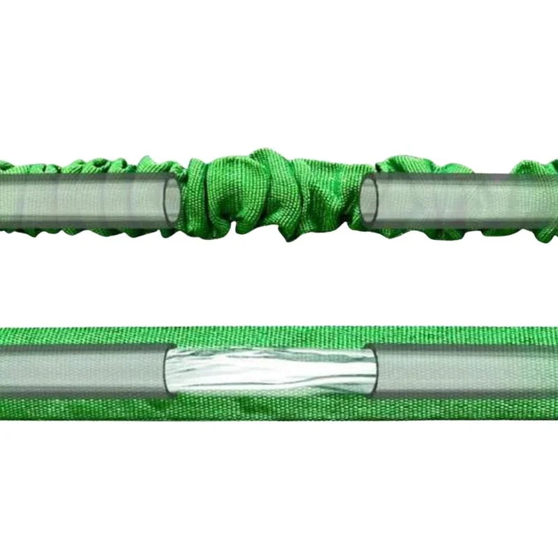 Pressure-Activated Coil Garden Hose