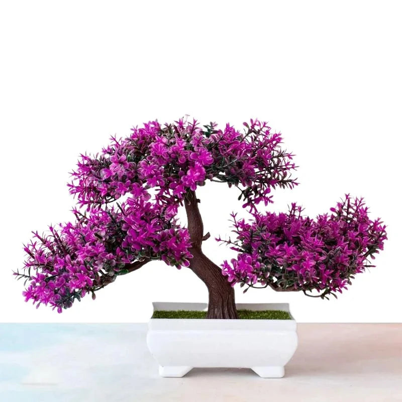 Faux Miniature Bonsai Tree Sculpture