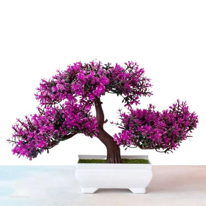 Faux Miniature Bonsai Tree Sculpture