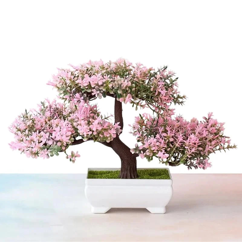 Faux Miniature Bonsai Tree Sculpture