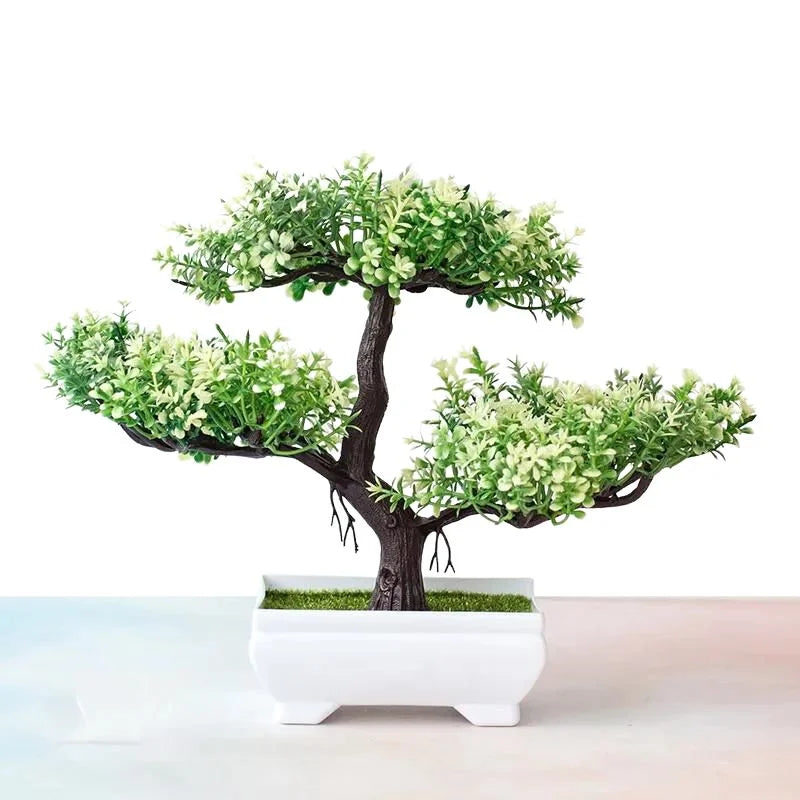 Faux Miniature Bonsai Tree Sculpture