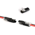 2-Pole Cable Connectors Insulation-Piercing Transparent Window 50 Pack