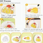 3D Art Kit Moisture-Reactive Paper & Watercolor Pencils