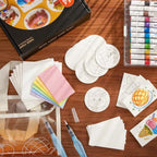 3D Art Kit Moisture-Reactive Paper & Watercolor Pencils