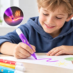 3D Art Pen Set Heat-Activated Raised Effect Six Colors