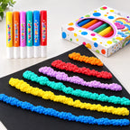 3D Art Pen Set Heat-Activated Raised Effect Six Colors