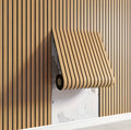 3D Wall Panel Wood Texture Self-Adhesive Water & Scratch-Resistant