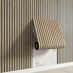 3D Wall Panel Wood Texture Self-Adhesive Water & Scratch-Resistant