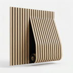 3D Wall Panel Wood Texture Self-Adhesive Water & Scratch-Resistant