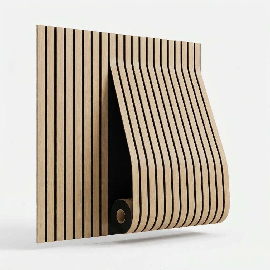 3D Wall Panel Wood Texture Self-Adhesive Water & Scratch-Resistant