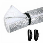 AC Hose Cover Thermal-Insulated Waterproof Zipper & Straps