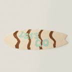 Accent Rug Surfboard Shape Plush High-Pile Shag