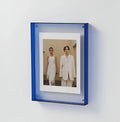 Acrylic Photo Frame Transparent Floating Desk & Wall Display