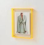 Acrylic Photo Frame Transparent Floating Desk & Wall Display