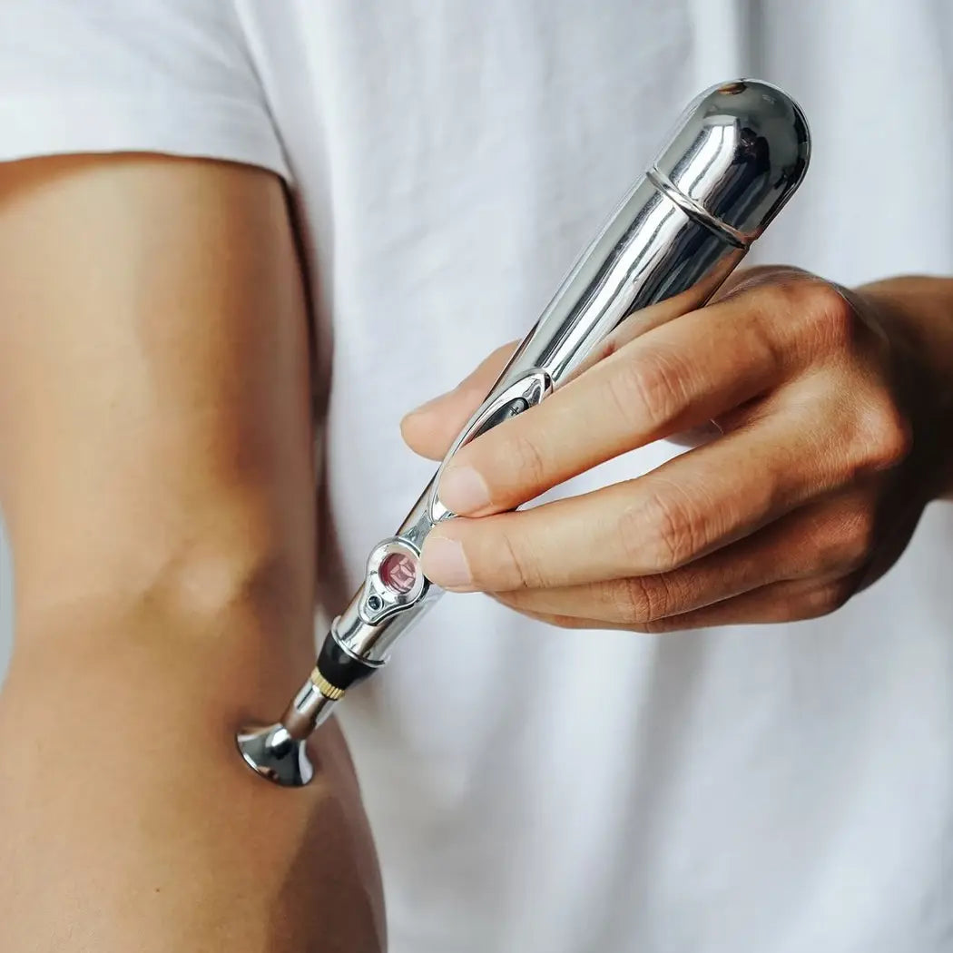 Acupuncture Pen Needle-Free Wireless 3 Interchangeable Tips 9 Levels
