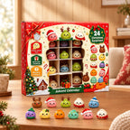 Advent Calendar 24 Bendable Dumpling Figures